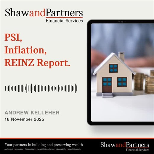 #shawandpartners #marketupdate #inflation | Shaw and Partners NZ