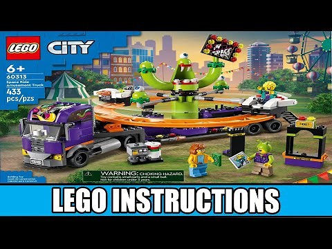 LEGO Instructions | City | 60313 | Space Ride Amusement Truck