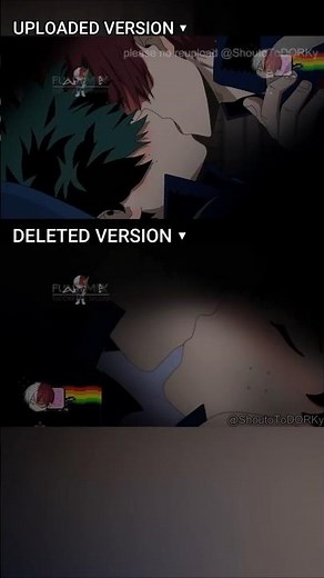 Tododeku Kiss BTS 4 Comparison :) #shorts #animation #tododeku #kiss #bts #myheroacademia