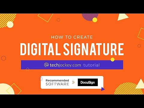 How to Create Digital Signature Using DocuSign | Techjockey.com