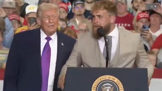 ‘Courageous and talented’: Trump gives Jake Paul his ‘complete endorsement’ for politics