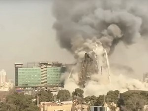 At least 30 firefighters killed in Iran building collapse