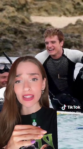 Josh Hutcherson as Peeta Mellark in The Hunger Games Series