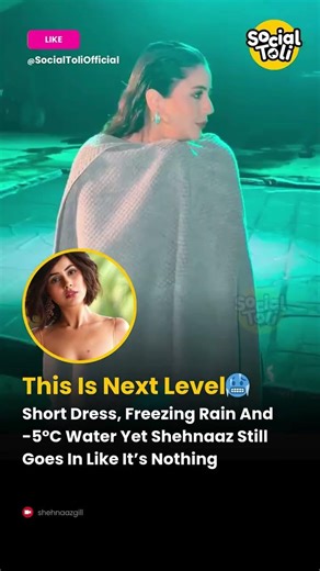 Shehnaaz Gill Shoots in Freezing 5°C Water in Punjab, BTS Video Goes Viral | #shorts #youtubeshorts