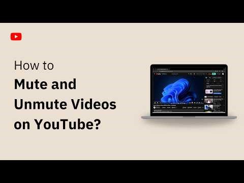 How To Mute or Unmute YouTube Videos - Step By Step