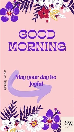 Good Morning GIF| #goodmorning WhatsApp Status| ‪@SilkyWave‬