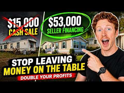 What Is Seller Financing? (How I Use It to Double My Profits on Mobile Homes)