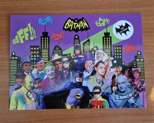 Batman 1966 Tv Series Postcard 60th Anniversary Special Gift Merch - Etsy