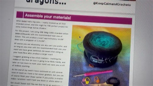 Keepcalmandcrochets CROCHET DRAGON SHAWL Pattern W Photo Tutorial - Game of Thrones, Halloween Costume, Cotton Kings, Sultan Shadow, Skyrim - Etsy