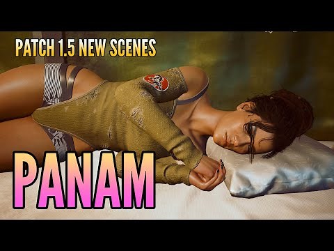 CYBERPUNK 2077 NEW BED SCENE WITH PANAM - PATCH 1.5 (HD 60 FPS)