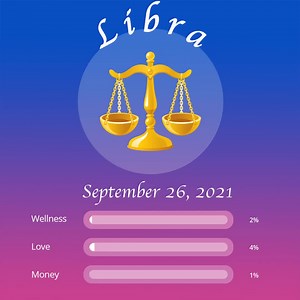 Wellness, Love & Money predictions for September 26, 2021 ➡ Screenshot to get yours! Don't forget to post what you got. We want to see. | Libra Horoscope | Facebook