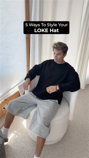 5 ways to style LOKEhat#clothingbrandowner #mensclothing #mensstyleguide #mensfashion #menstyletips