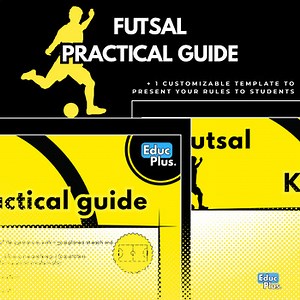Futsal – Simplified PE Rules & Visual Guide for Teachers (Editable)