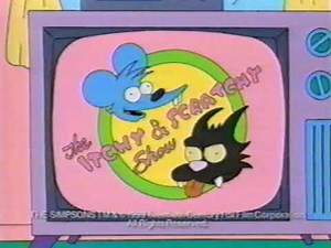 Butterfinger 'The Simpsons' Itchy & Scratchy Show Bart Simpson Commercial - 90s/2000s