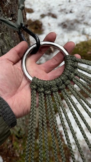 DIY Paracord Hammock 🌲