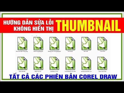 Hướng Dẫn Fix Sửa Lỗi Không Hiển Thị Hình Ảnh Thumbnail Trong Corel Draw | Windows Shell Extension