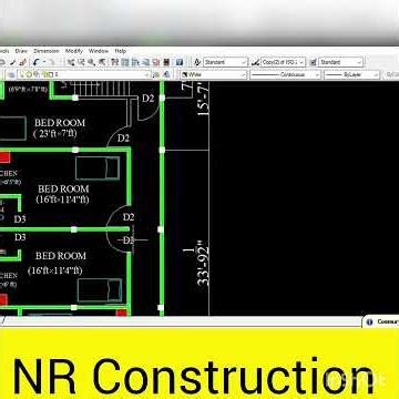 how to design modern house plan in Autocad 2D. Watch this video till end