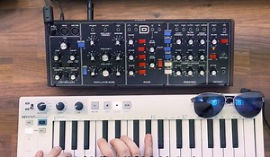 MODEL Dでマイケルジャクソンのシンセベースの音を作る。