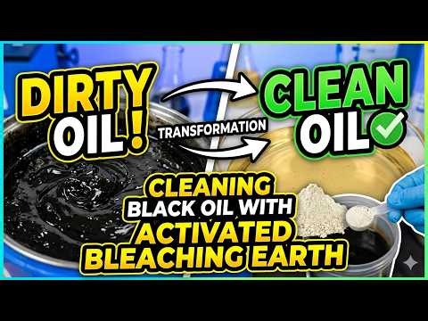 Purification of Black Oil Using Activated Bleaching Earth