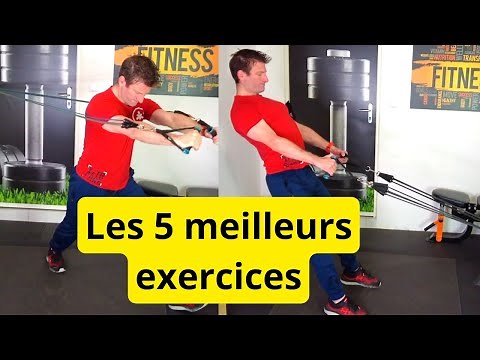 5 exercices incontournables avec élastiques