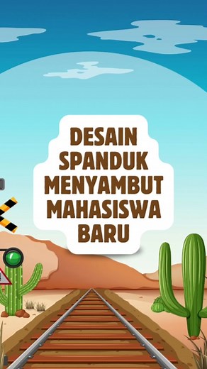 Desain Spanduk Menyambut Mahasiswa Baru