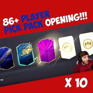 24K views · 157 reactions | These 86+ player packs are insane! Who did you get from yours?! Opening more live on Twitch at 1PM, come say hi! twitch.tv/matthdgamer | MattHDGamer | Facebook