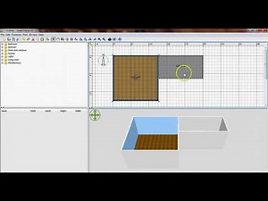 Sweet Home 3D - walls, rooms mapping, tiling