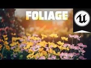 TUTO UE4 / SPEEDTREE | PETITE VÉGÉTATION