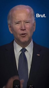 "No one can tell me that if it had been a group of Black Lives Matter protesting yesterday, they wouldn't have been treated very, very differently." President-elect Joe Biden says law enforcement failed to carry out equal justice during the siege of the Capitol. | Brut