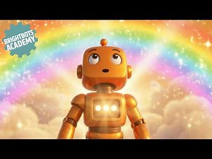 "Where Did the Rainbow Go?" | Fun Kids Song About Rainbows & Science 🌈 BrightBots Academy