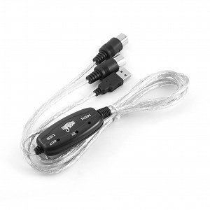 Midi To Usb Cable Interface Adapter Converter From Keyboard