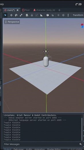 Godot 4 #3DGame #GameDev #GodotTutorial | Build a Starter Scene in Seconds