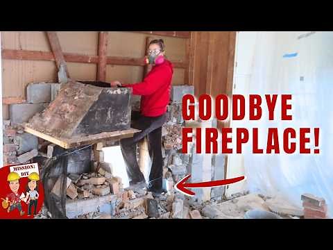 Fireplace Demolition: How to Safely Remove Your Old Fireplace Step by Step!
