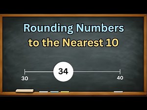 Rounding Whole Numbers to Nearest Tens | Step-by-Step Tutorial
