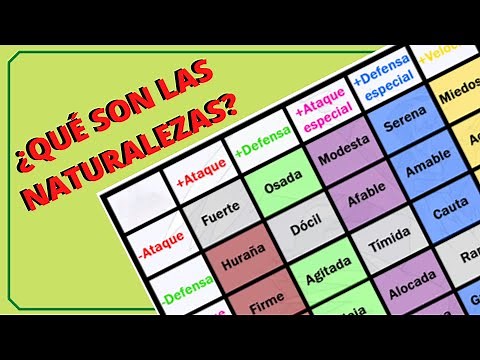 ¿CÓMO FUNCIONAN LAS NATURALEZAS EN POKEMON?