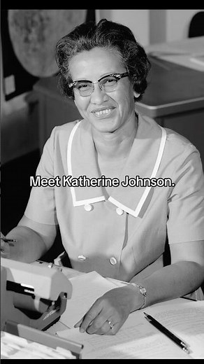 Meet Katherine Johnson #womenshistorymonth #hiddenfigures #katherinejohnson #herstory #impactstories