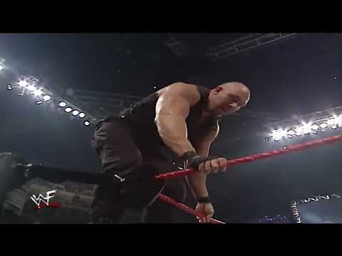 Kane vs Bull Buchanan. April 3, 2000. WWF Raw.