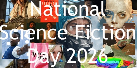 National Science Fiction Day 2026 #NationalScienceFictionDay