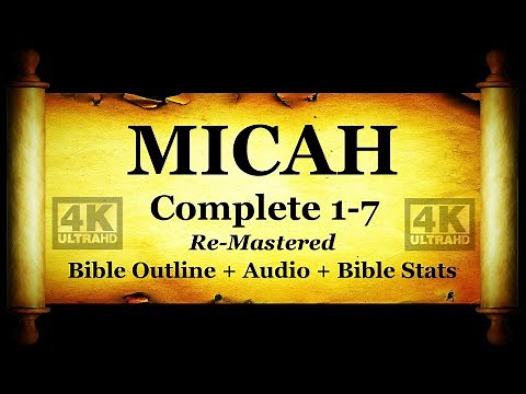 Bible Book 33: The Book of Micah - Holy Bible Audio Text - KJV Read Along