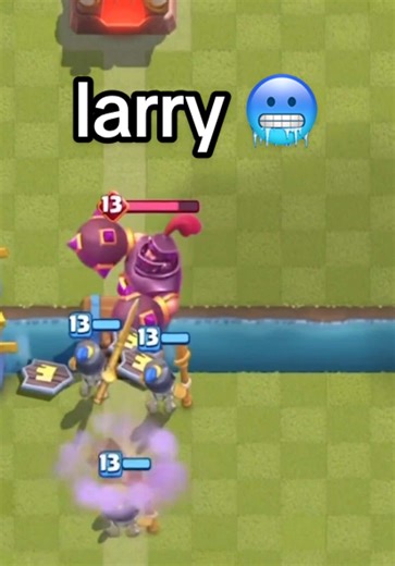 Larry's Frozen Clash Royale Moment