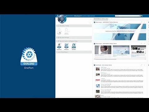 EXALEAD OnePart in 3DEXPERIENCE platform
