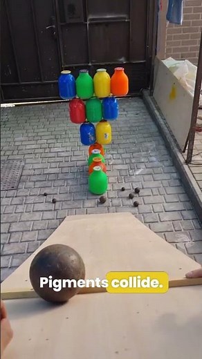 Satisfying Bubble Burst & Color Splash | #viral #bubble #colorsplash #satisfying