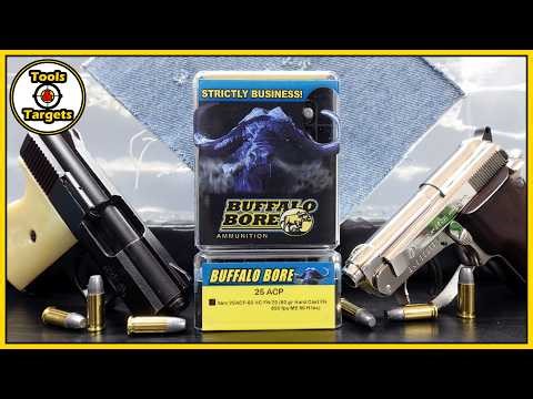 YOU Were Right!...Lorcin VS Beretta...Buffalo Bore .25 ACP Rematch! Ballistic Gel AMMO Test!