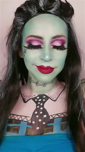 Frankie Monster High Makeup Tutorial