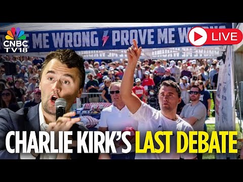 Charlie Kirk LIVE: Hear Charlie Kirk's Last Debate At California University | Donald trump | N18G