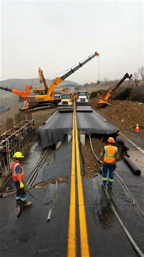Rebuilding a Collapsed Road from Scratch