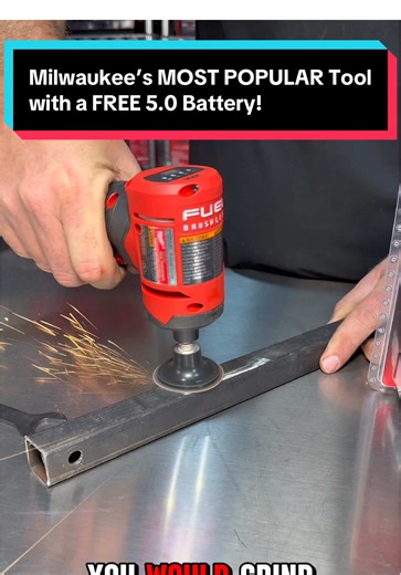 We hope you a great Christmas, now let’s get back to the #milwaukeetools Deals! Check out one of the most popular tools of 2025, now with a FREE 5.0 battery! #powertools #tools #mechanic