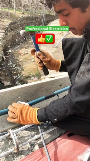 Professional Electrician 👍✅ #electrician #shorts #electrical #engineering