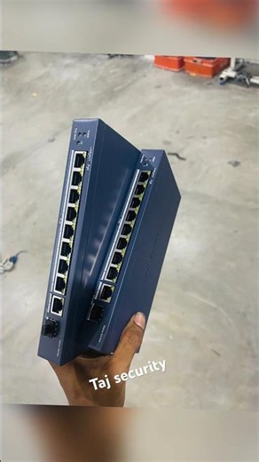 Hikvision poe switch unboxing