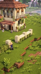 Minecraft Spanish Villa #minecraft #minecraftbuilding #minecrafttutorial | Gorillo